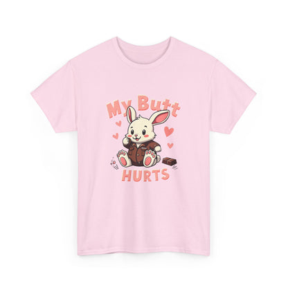 My Butt Hurts Bunny T-Shirt — Cute Kawaii Bunny Graphic Tee