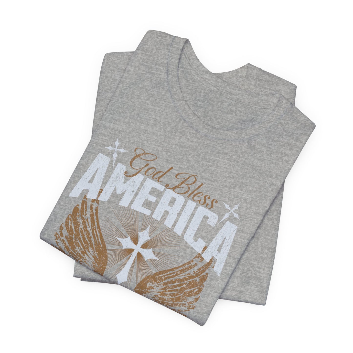 God Bless America Eagle T-Shirt — Patriotic Fourth of July Tee