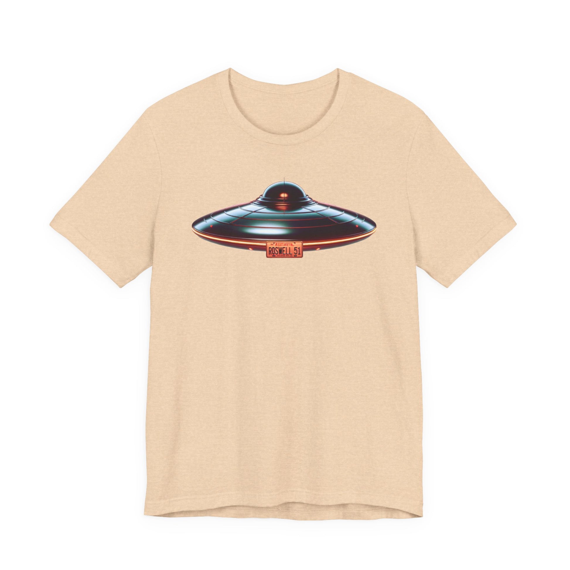Flying Saucer, Unisex Jersey Short Sleeve Tee - Psychonaut Swag
