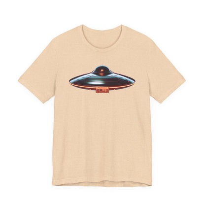 Flying Saucer, Unisex Jersey Short Sleeve Tee - Psychonaut Swag