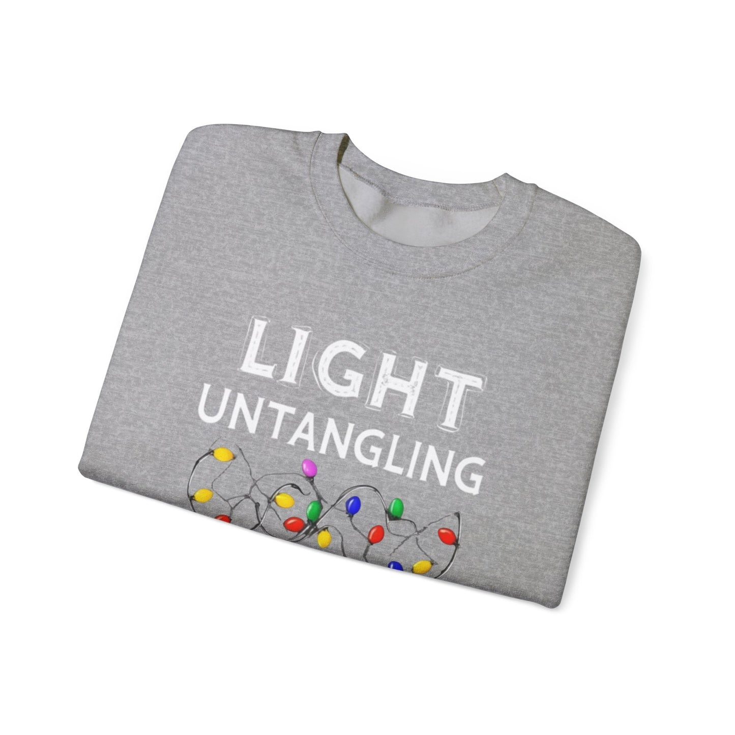 Light Untangling Party, Unisex Heavy Blend™ Crewneck Sweatshirt