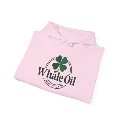 Whale Oil Beef Hooked, Unisex Heavy Blend™ Hooded Sweatshirt