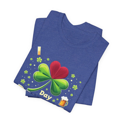 Shamrock heart, Unisex Jersey Short Sleeve Tee