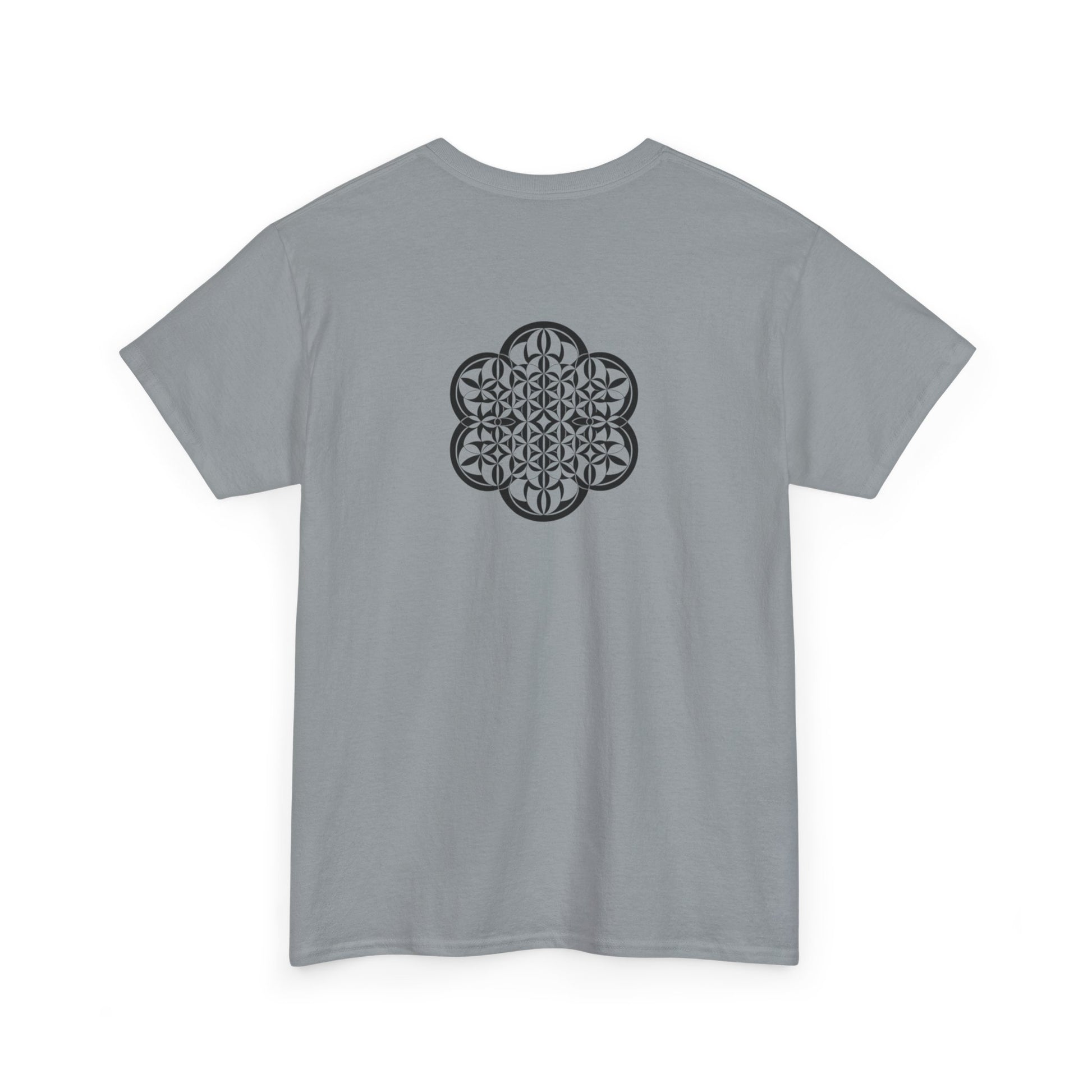 Psychonaut Staple, Flower of life, Unisex Heavy Cotton Tee - Psychonaut Swag