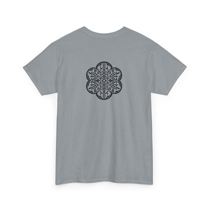 Psychonaut Staple, Flower of life, Unisex Heavy Cotton Tee - Psychonaut Swag