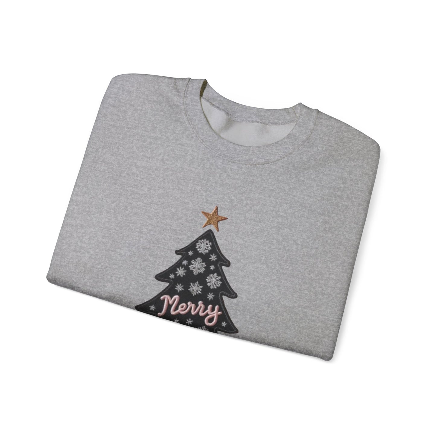 Merry Tree, Christmas sweatshirt, Unisex Heavy Blend™ Crewneck Sweatshirt