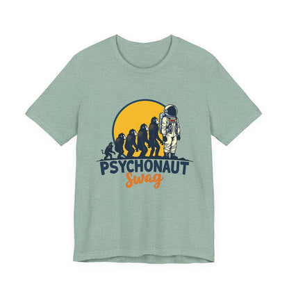 Psychonaut Swag Retro Tee - Unisex Jersey Short Sleeve T-Shirt - Psychonaut Swag