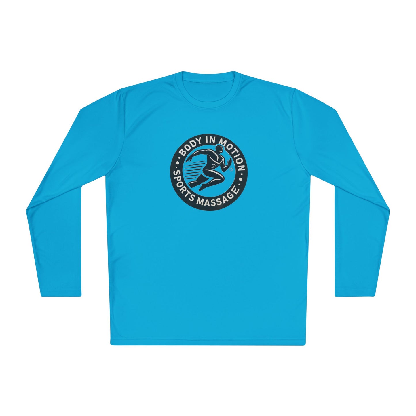 Sports Massage Long Sleeve Tee — "Body in Motion" Athletic Therapy Shirt
