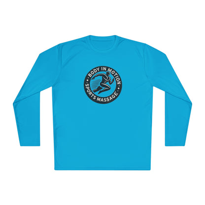 Sports Massage Long Sleeve Tee — "Body in Motion" Athletic Therapy Shirt