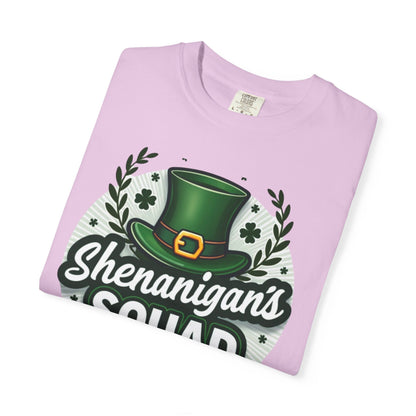 Shenanigan’s Squad T-Shirt — St. Patrick’s Day Leprechaun Hat Tee