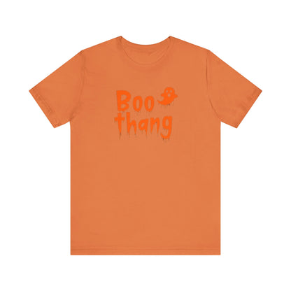 Halloween Boo Thang Unisex Tee, Funny Halloween T-Shirt, Ghost Graphic Tee, Spooky Shirt, Halloween Costume, Fall Fashion