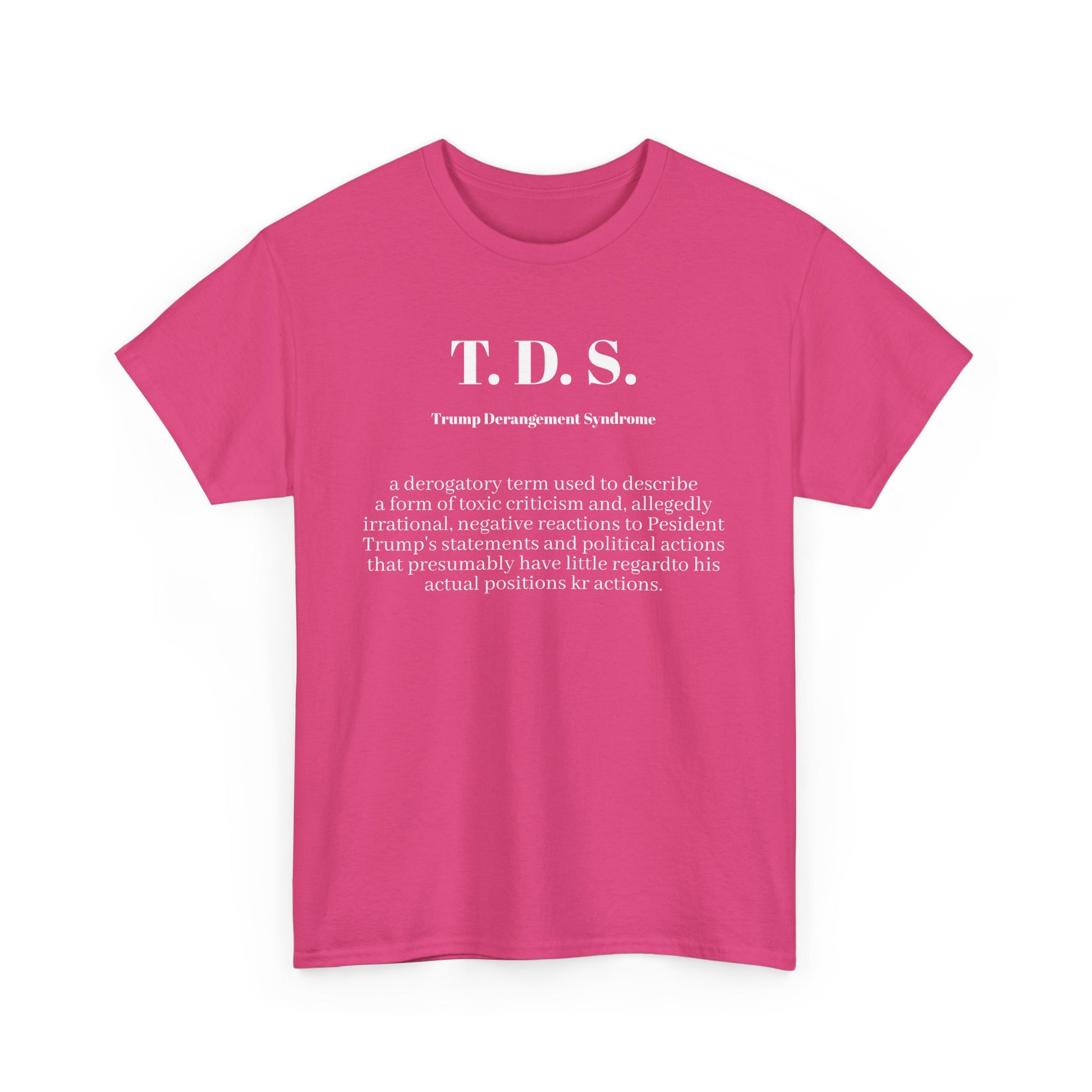 T.D.S, Unisex Heavy Cotton Tee - Psychonaut Swag