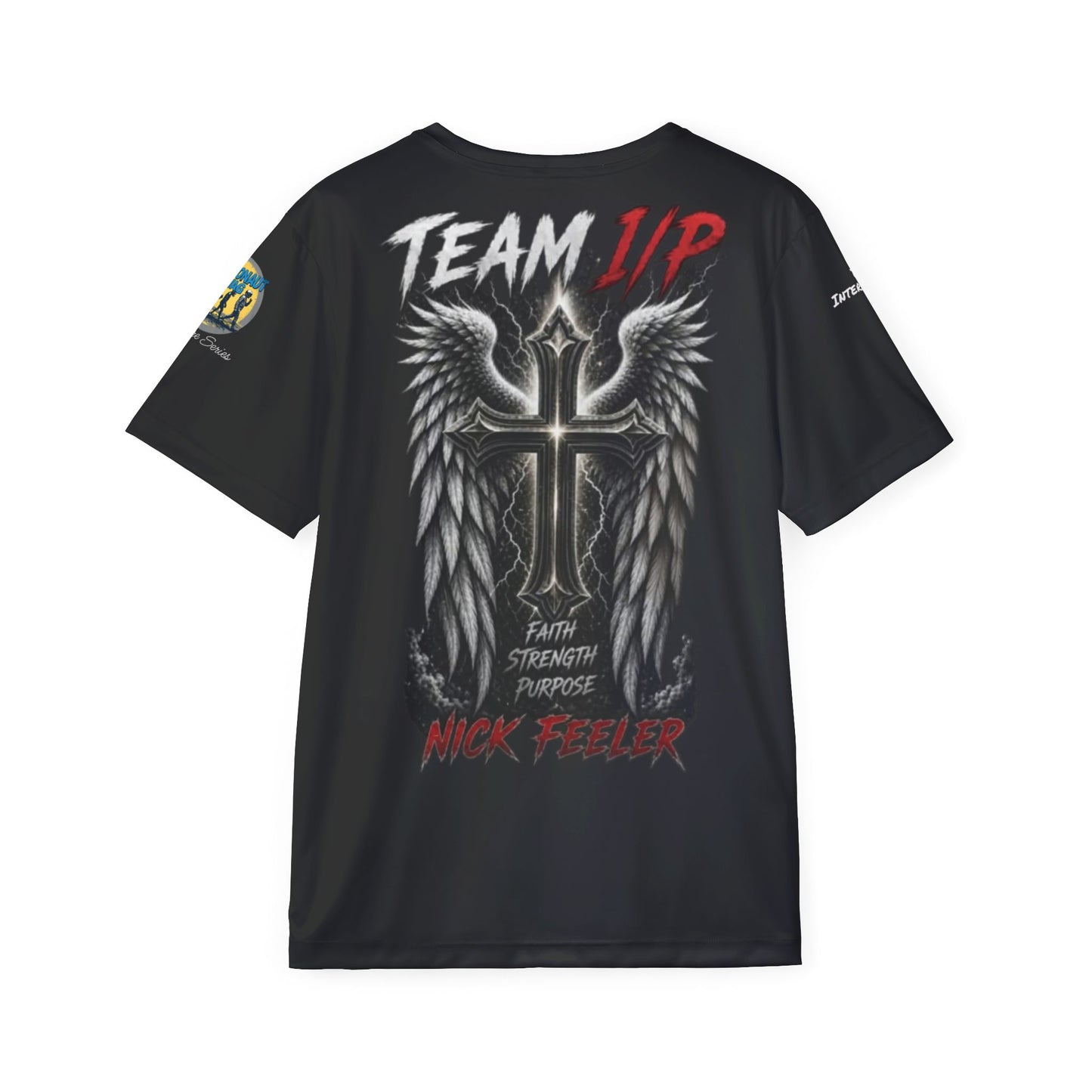 Nick Feeler Signature Series MMA Walk-Out Tee — Men's Sports Jersey (AOP)