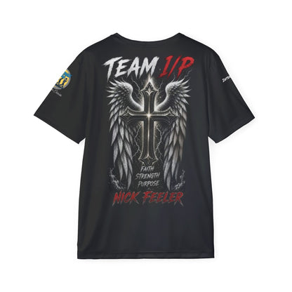 Nick Feeler Signature Series MMA Walk-Out Tee — Men's Sports Jersey (AOP)