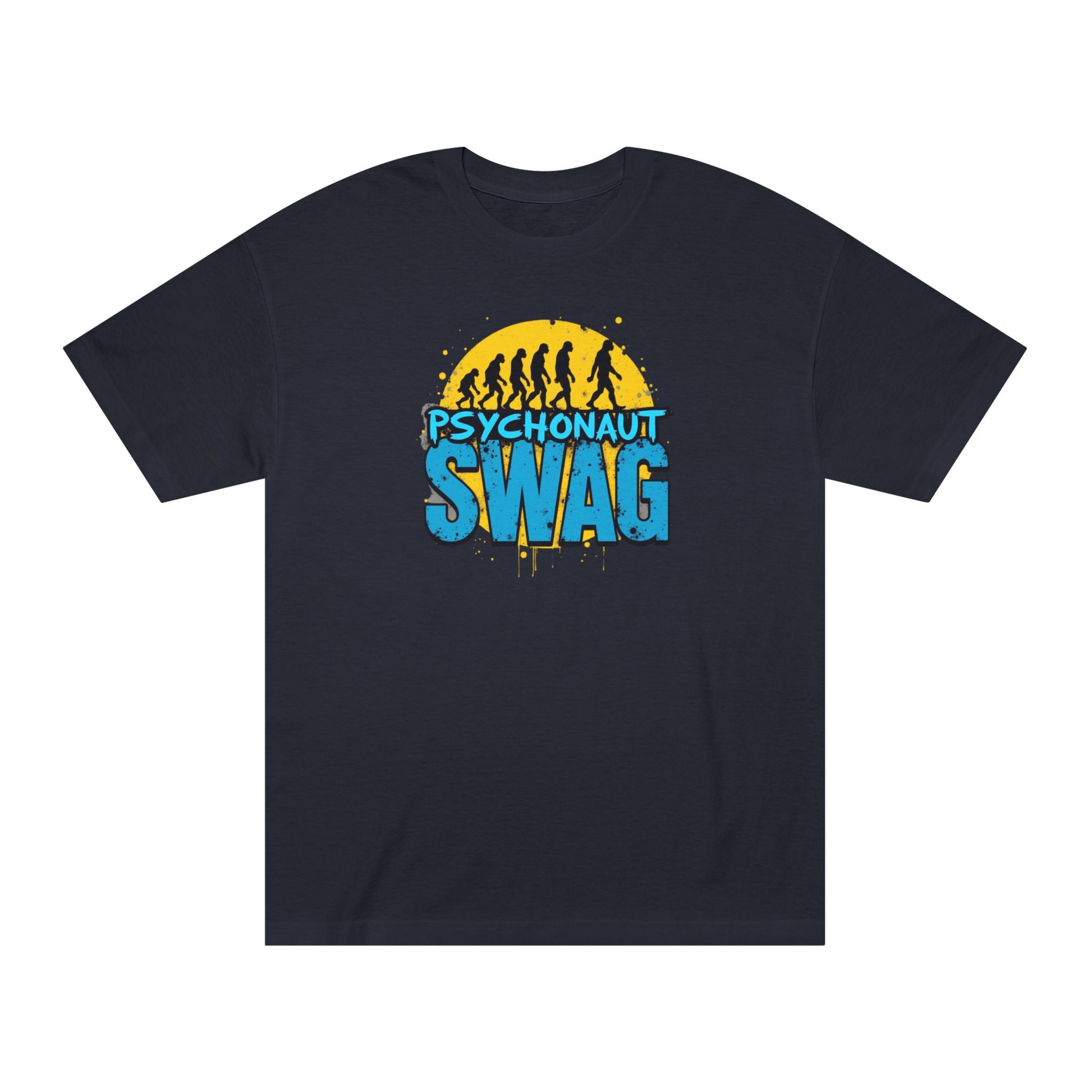 Psycho Swag Unisex Classic Tee - Trendy Graphic T-Shirt for Gamers & Psychonauts, Quirky Gift, Casual Wear, Unique Fashion - Psychonaut Swag