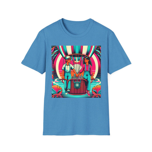Hold On, Unisex Softstyle T-Shirt - Psychonaut Swag