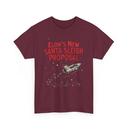 New Santa Sleigh Proposal T-Shirt