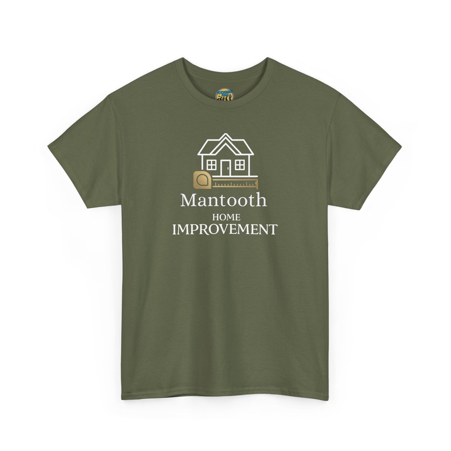 Mantooth Home Improvement Mock 3 Unisex Heavy Cotton Tee