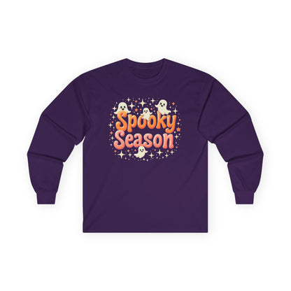 Spooky Season Long Sleeve — Cute Ghosts Halloween Shirt
