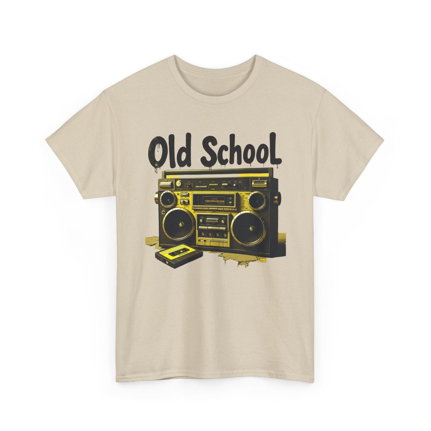Old School Jam Box, Unisex Heavy Cotton Tee