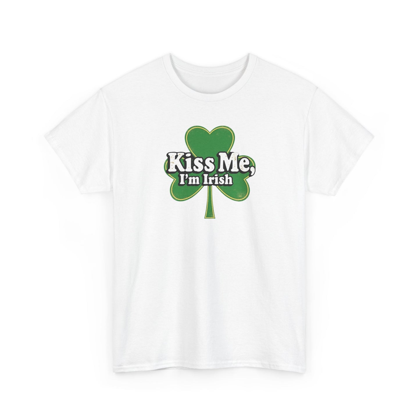 Kiss Me I'm Irish T-Shirt — St. Patrick's Day Shamrock Tee