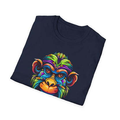 Stoned Ape, Psychedelic Unisex Softstyle T-Shirt