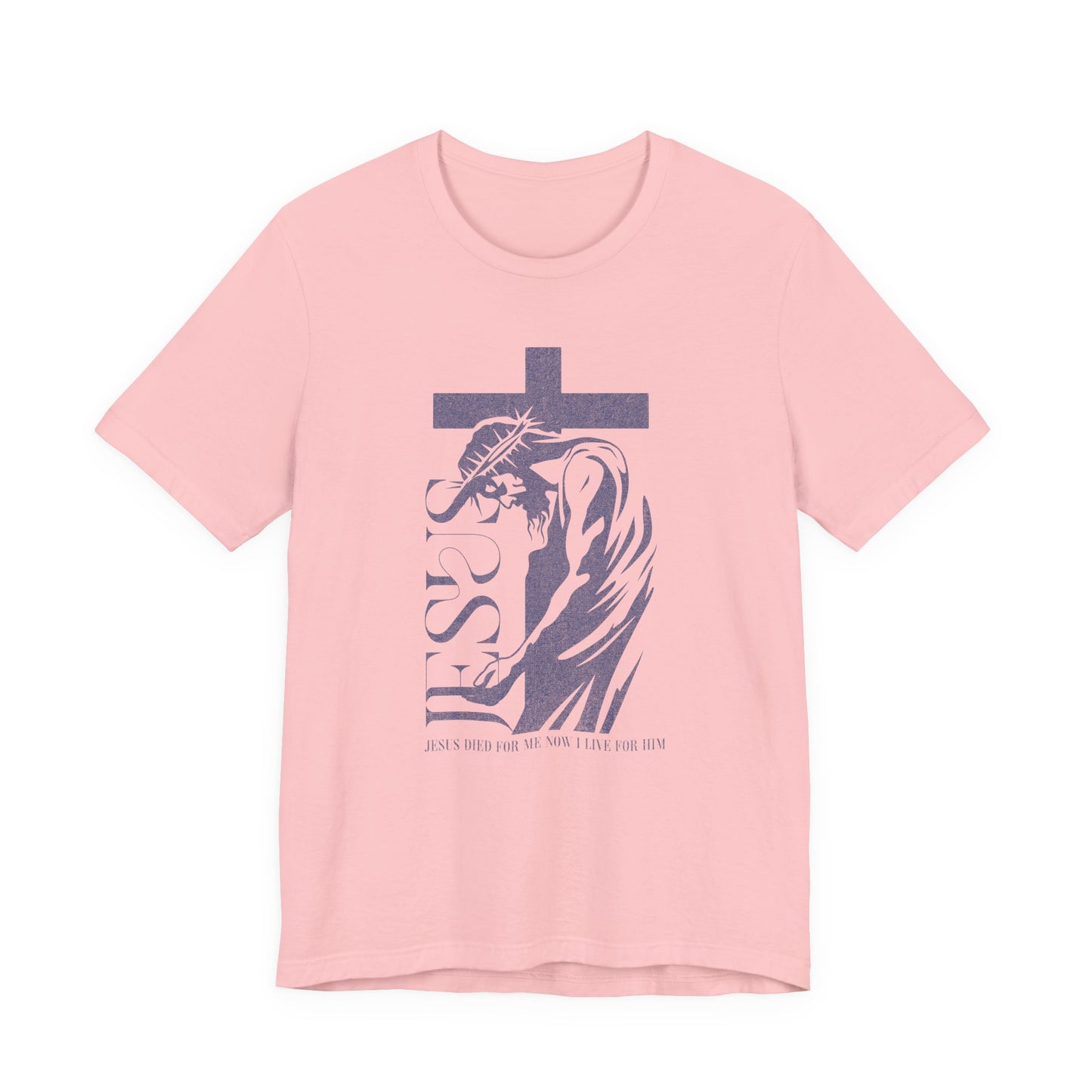 Christian Jesus Tee — Crown of Thorns Cross Graphic T-Shirt