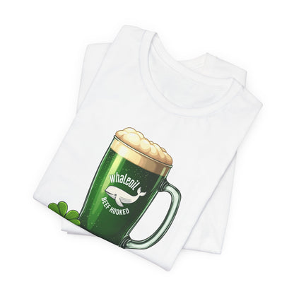 St. Patrick's Day Green Beer T-Shirt — Lucky Shamrock Pint Graphic Tee