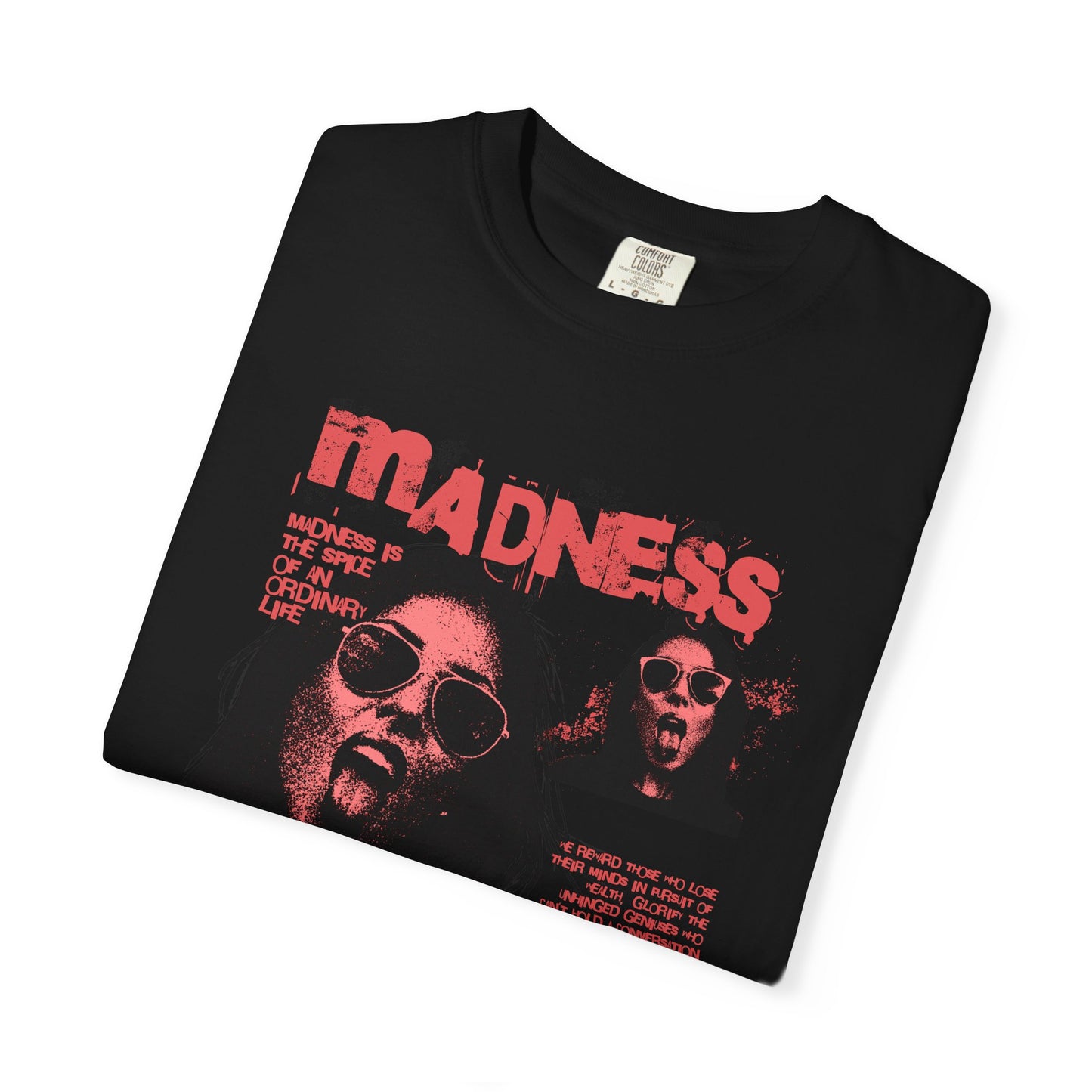 Madness Vintage Photo Graphic T‑Shirt