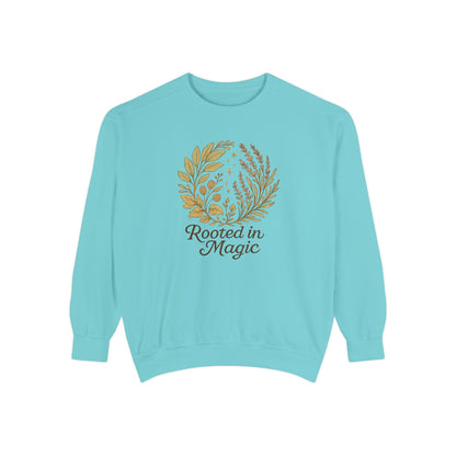 Rooted in Magic Unisex Garment-Dyed Sweatshirt