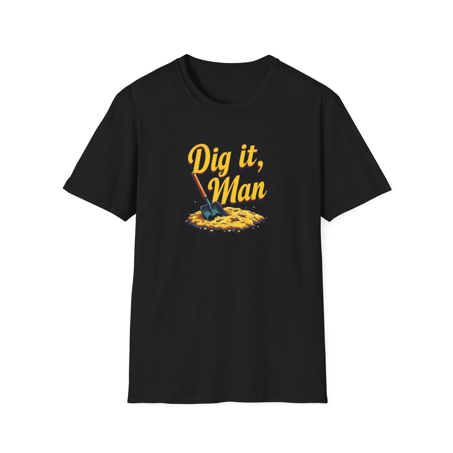 Dig it, Man, Fun Casual Tee for Beer Lovers, Gardeners, Gift for Father’s Day, Birthday, Humor Apparel, [...] - Psychonaut Swag