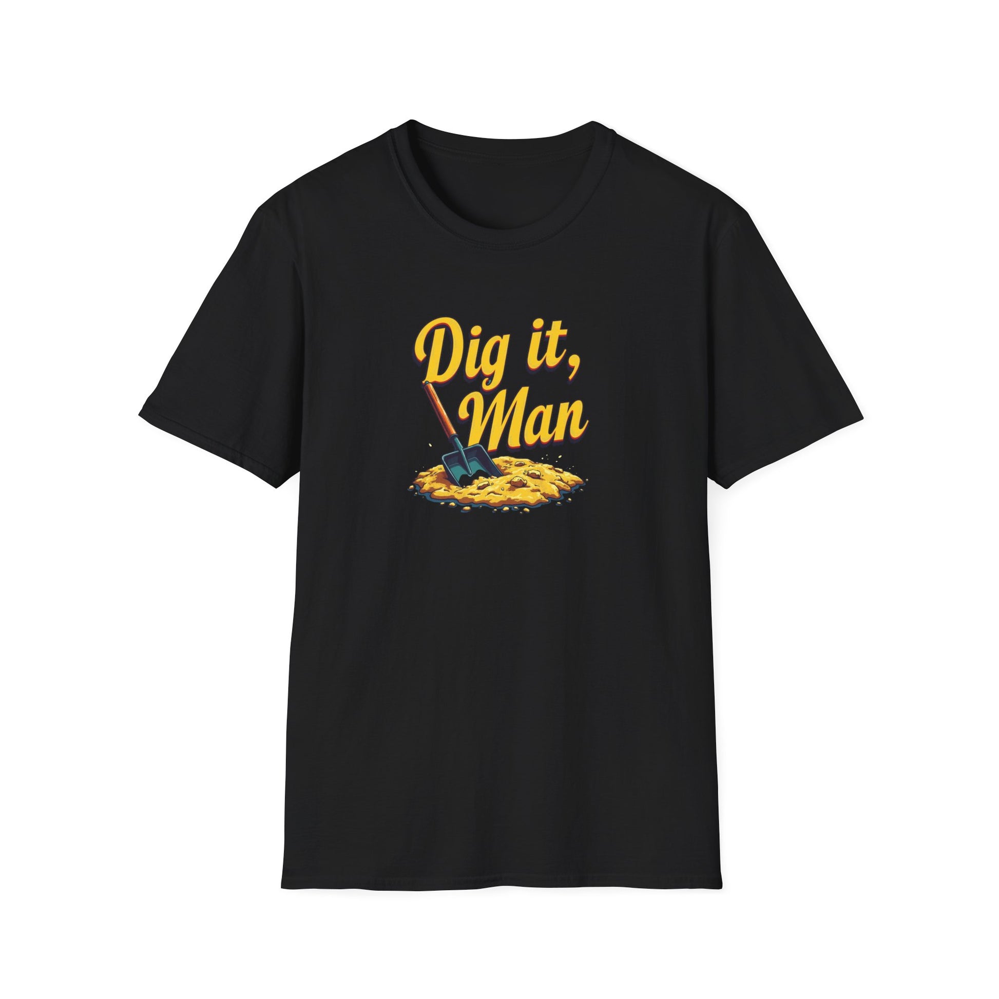 Dig it, Man, Fun Casual Tee for Beer Lovers, Gardeners, Gift for Father’s Day, Birthday, Humor Apparel, [...] - Psychonaut Swag
