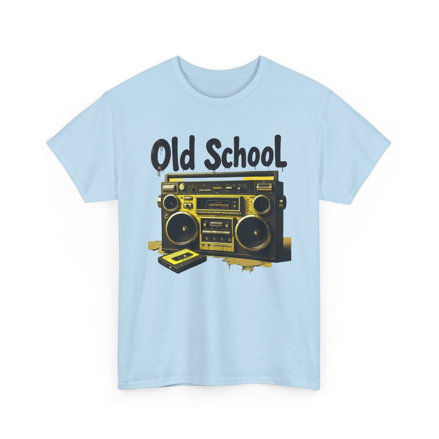 Old School Jam Box, Unisex Heavy Cotton Tee