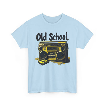 Old School Jam Box, Unisex Heavy Cotton Tee