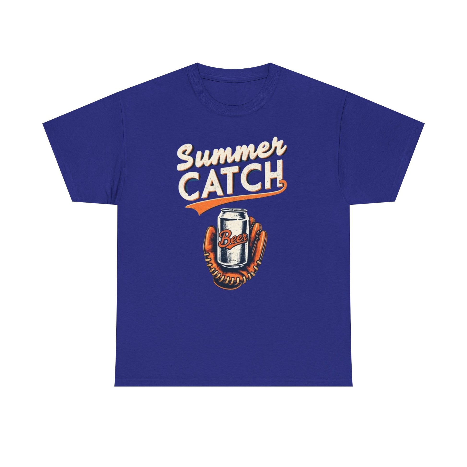 Summer Catch Tee, Casual Summer Shirt, Gift for Beer Lovers, Fun Graphic T-Shirt, Perfect for BBQs and Picnics - Psychonaut Swag