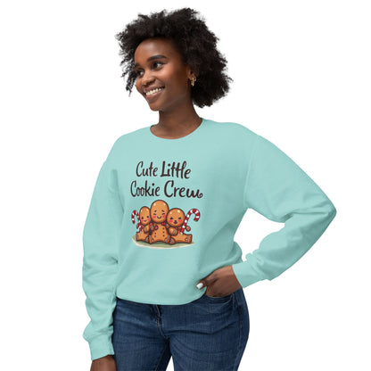Cute Little Cookie Crew Sweatshirt – Holiday Gingerbread Family Crewneck