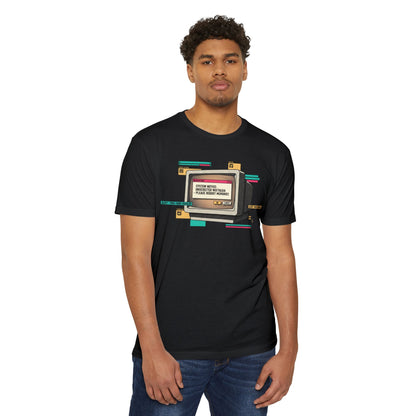 Nostalgic Monitor Reboot Unisex CVC Jersey T-shirt