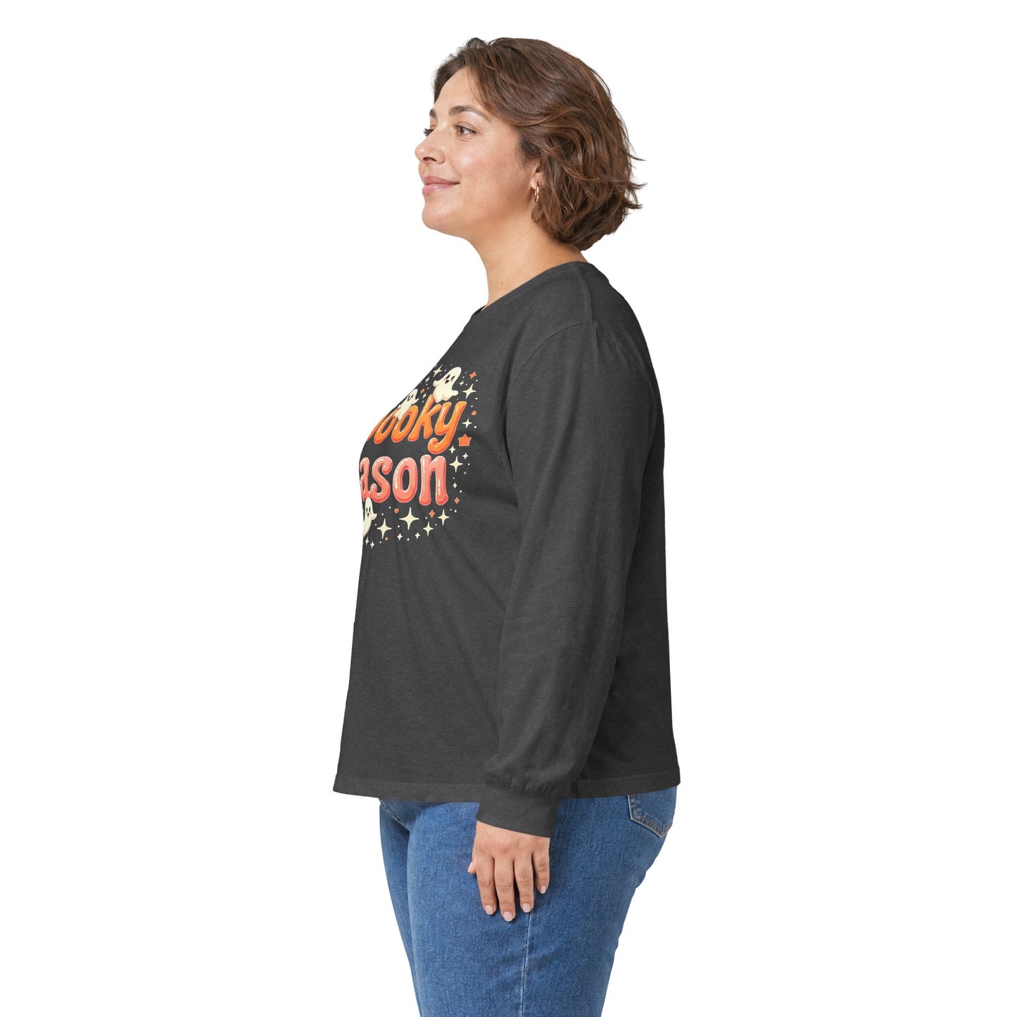 Spooky Season Long Sleeve — Cute Ghosts Halloween Shirt