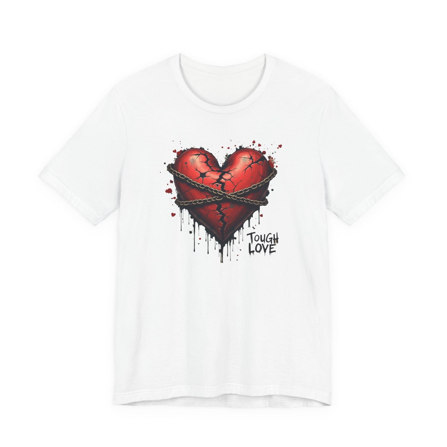 Broken Heart — 'Tough Love' Barbed Heart Graphic Tee