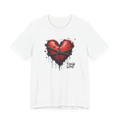 Broken Heart — 'Tough Love' Barbed Heart Graphic Tee