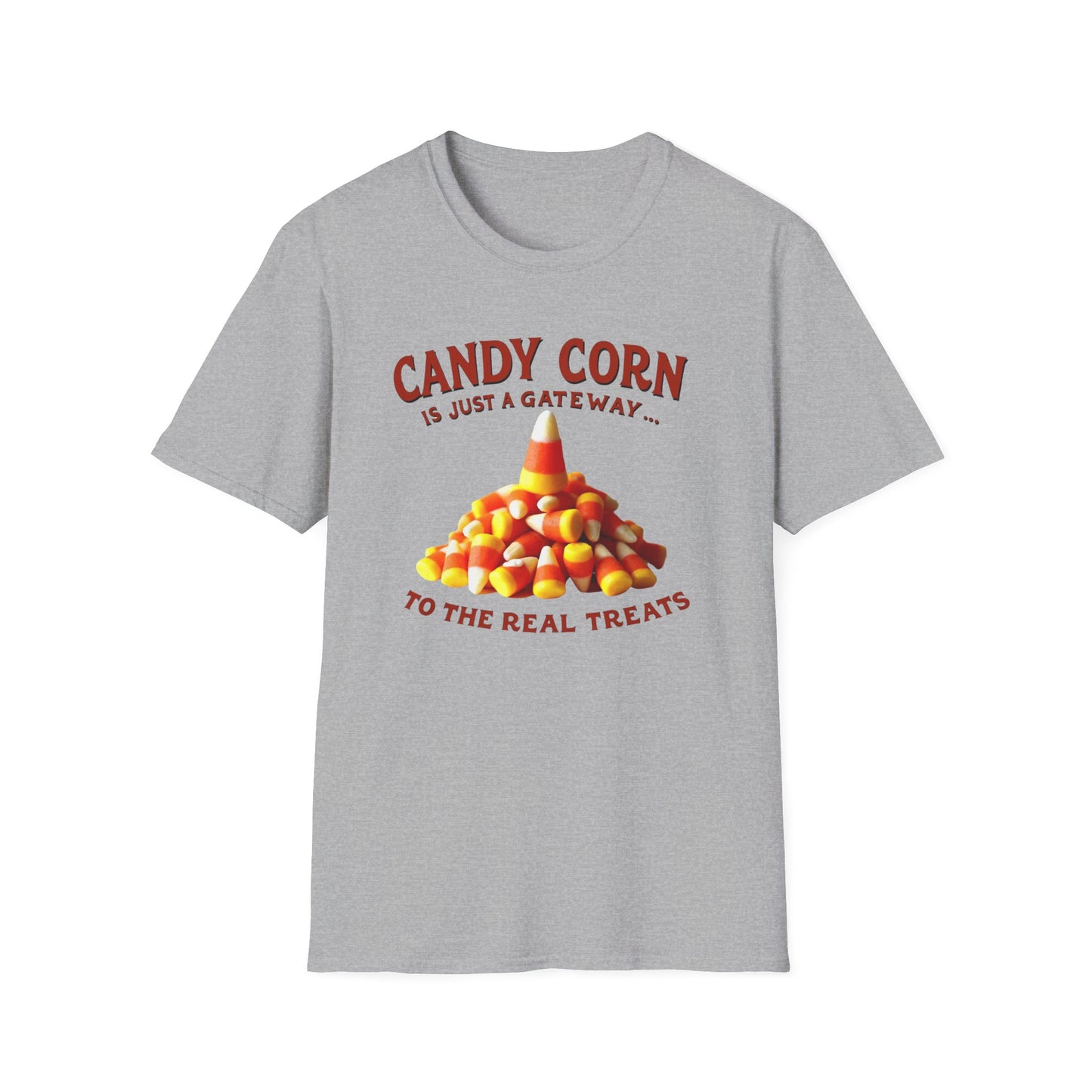Candy Corn Is Just a Gateway T-Shirt — Funny Halloween Candy Tee