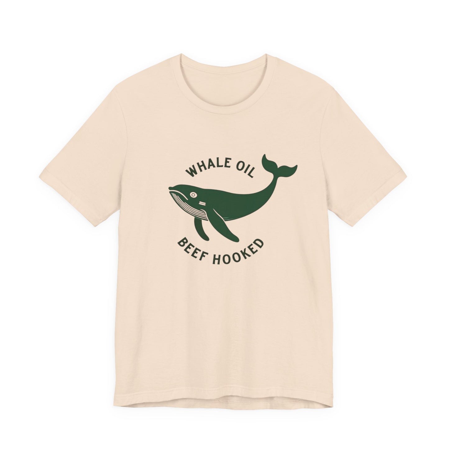 Whale Oil Beef Hooked, Unisex Jersey Short Sleeve Tee