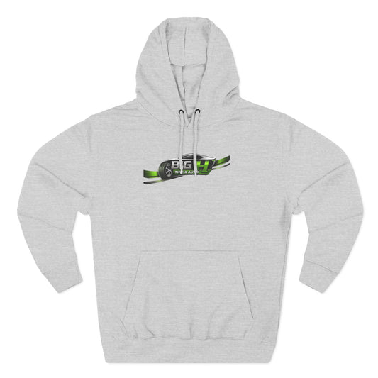 Mechanic Big H, Three-Panel Fleece Hoodie