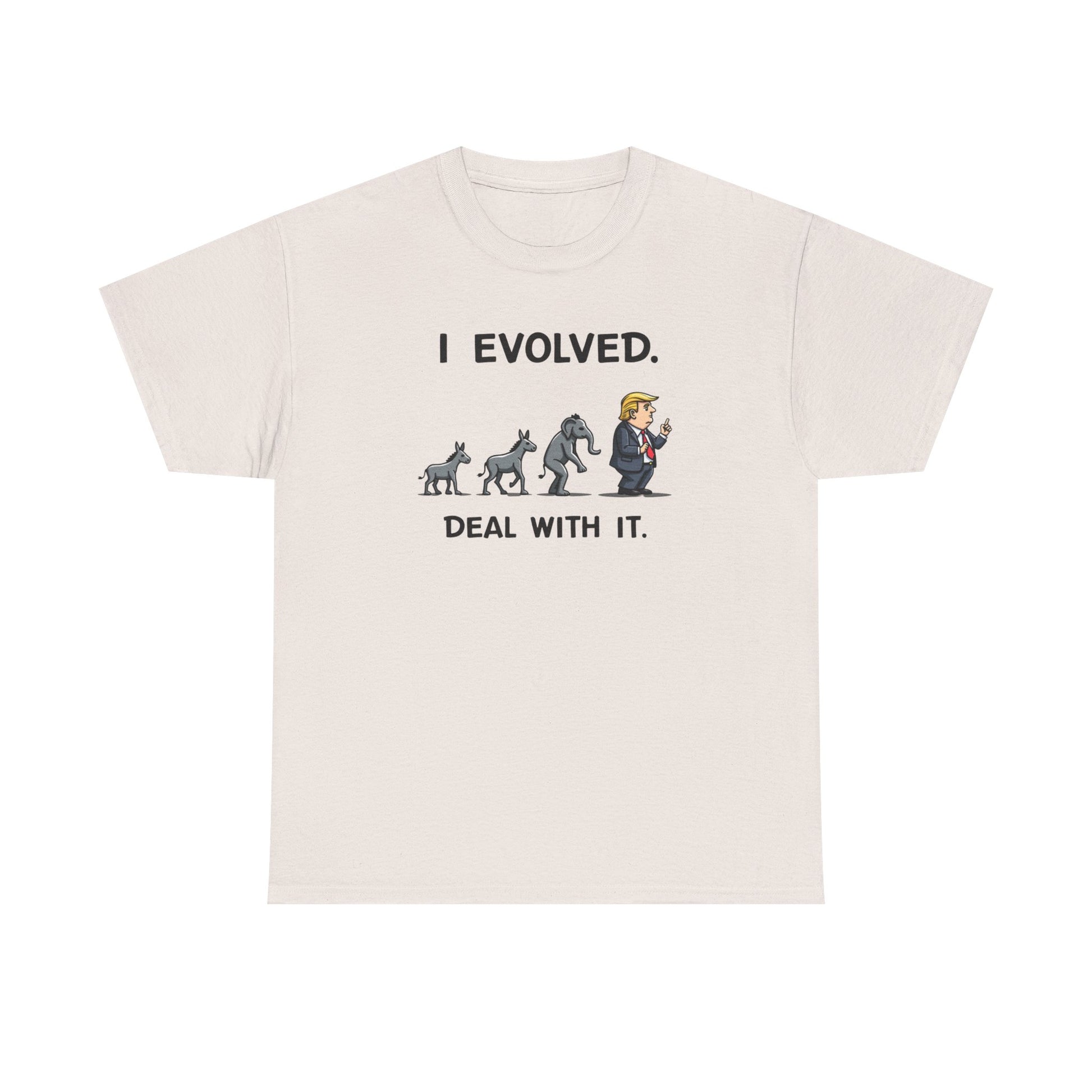 I Evolved, political humor, Funny Unisex T-Shirt, Gift for Dog Lovers, Casual Wear, Statement Shirt - Psychonaut Swag