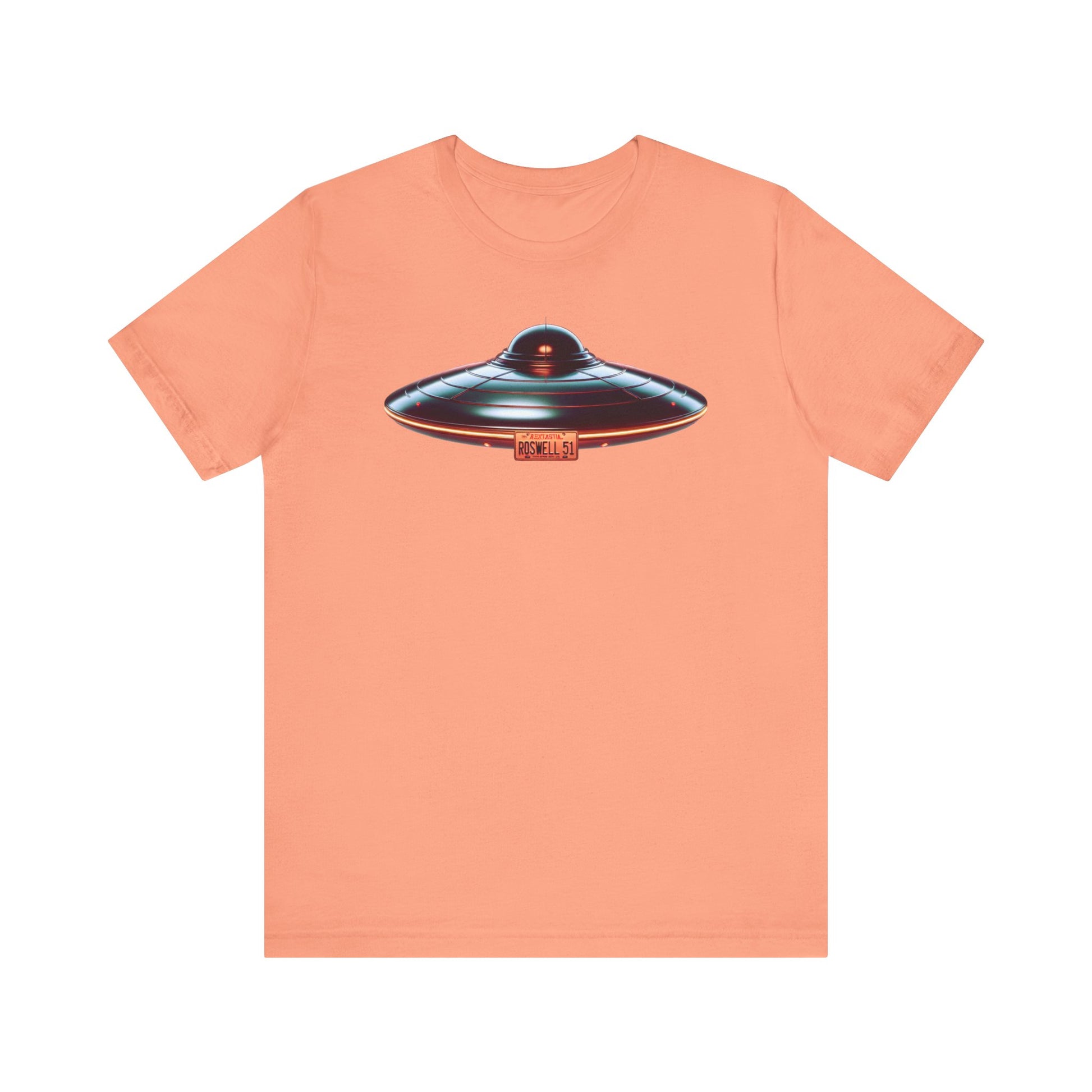 Flying Saucer, Unisex Jersey Short Sleeve Tee - Psychonaut Swag