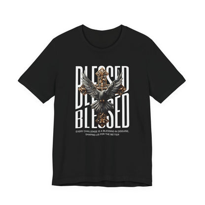 Blessed Dove Tee — Christian Faith Graphic T-Shirt
