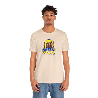 Psychonaut Swag, Small Biz Swag | Unisex Jersey Short Sleeve Shirt, Car Enthusiast Apparel, Gift for Him, Auto Detailing Tee, Casual Wear