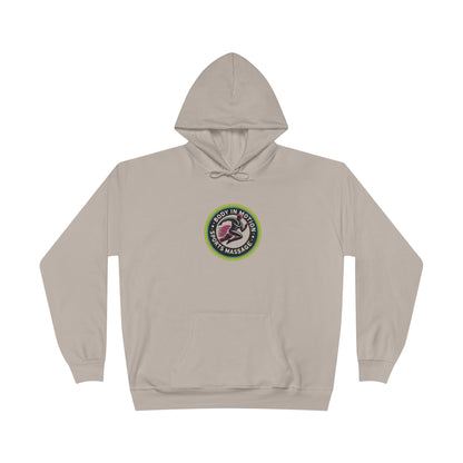 Sports Massage, Logo Hoodie — 'Run Fast' Athletic Pullover