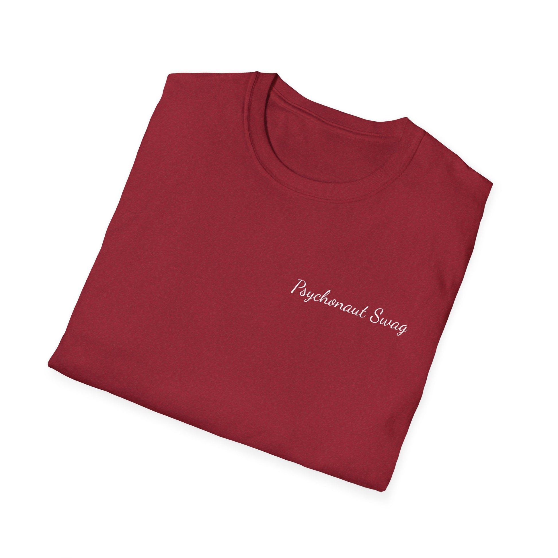 Mushroom flag, Unisex Softstyle T-Shirt - Psychonaut Swag
