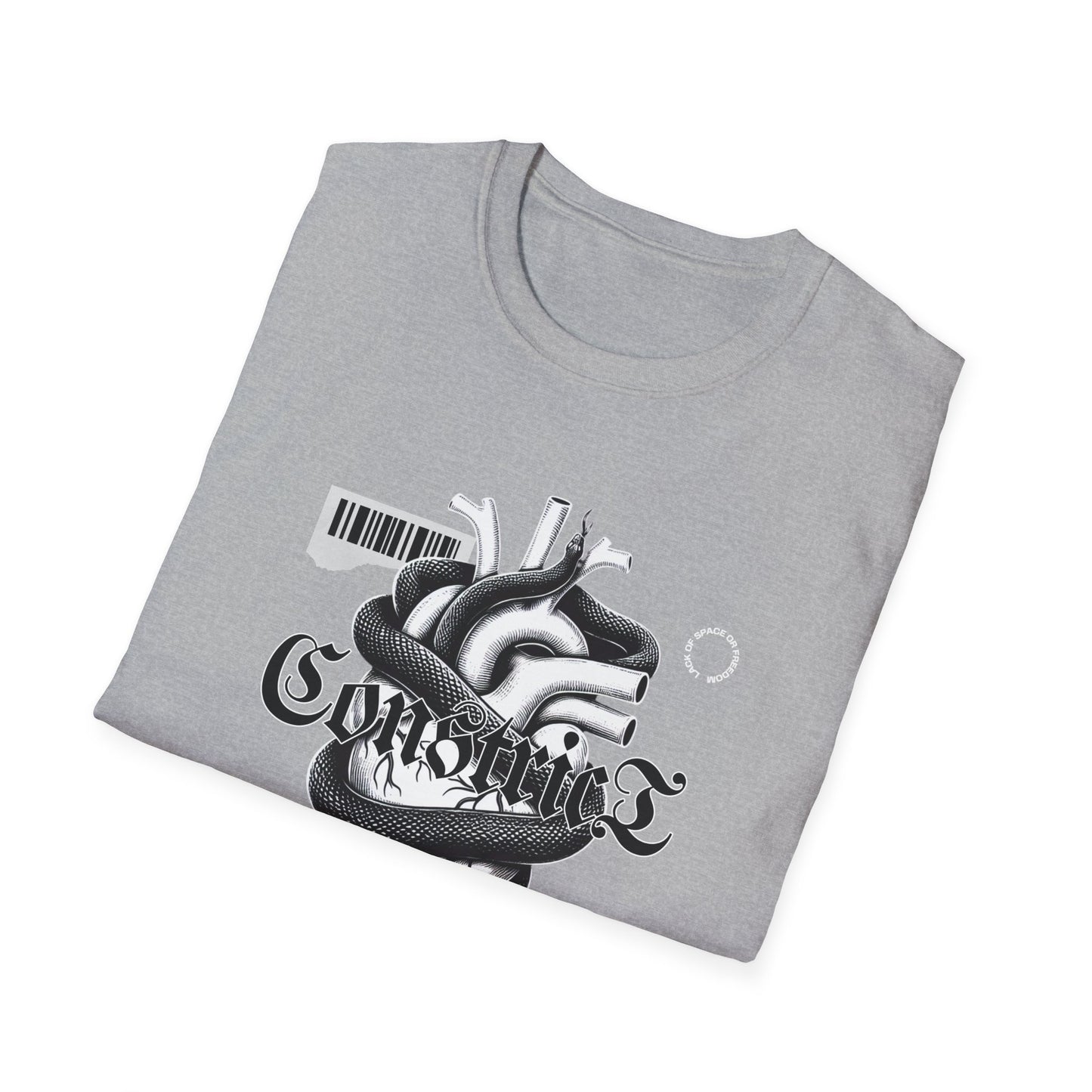 Constricted Heart T-Shirt — Moody Heart Graphic Tee